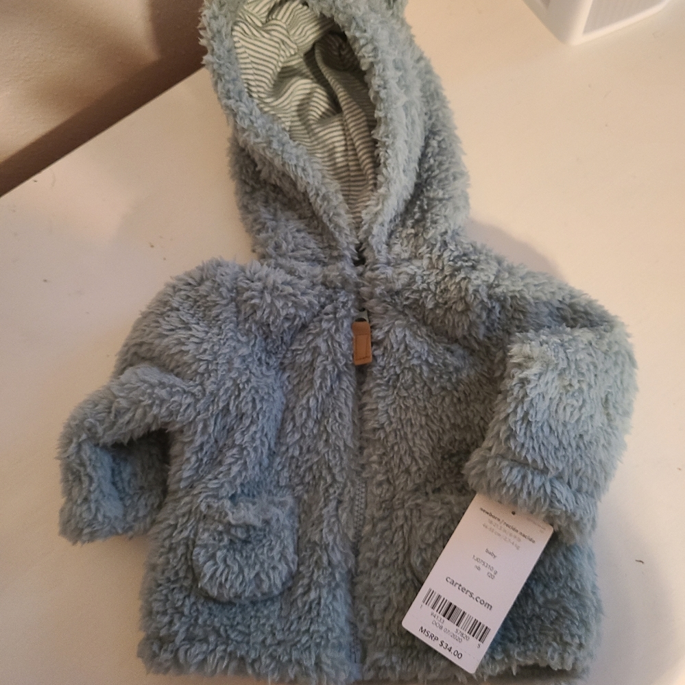 Newborn Sherpa Jacket